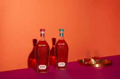 Two bottles of Angel’s Envy